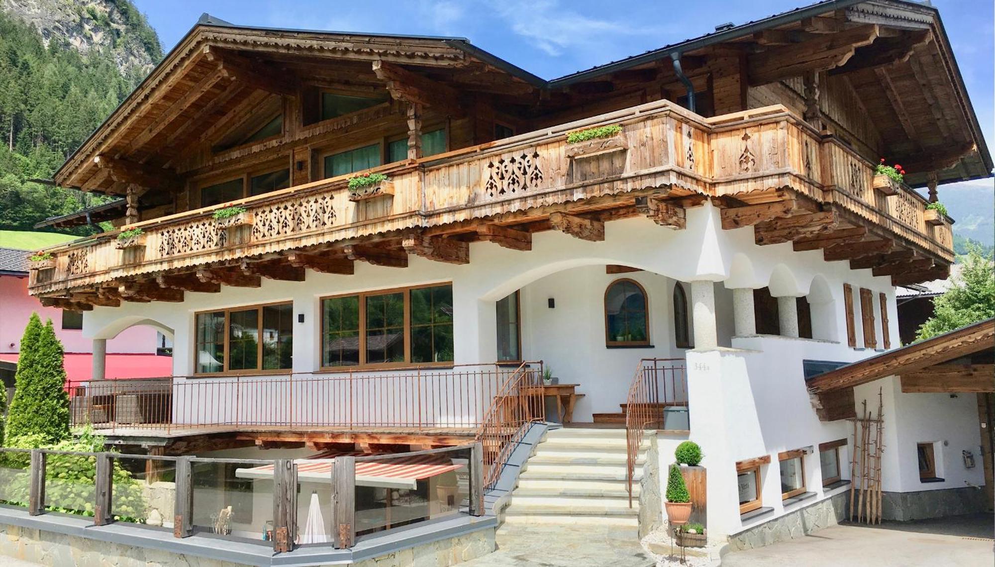 Appartements "Da Zillertaler Und Die Geigerin" Mayrhofen Buitenkant foto